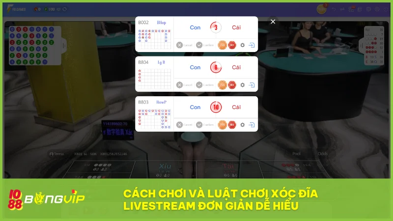 Luật chơi rõ ràng cùng cách cược trực quan giúp bạn dễ dàng nhập cuộc ngay từ lần đầu trải nghiệm