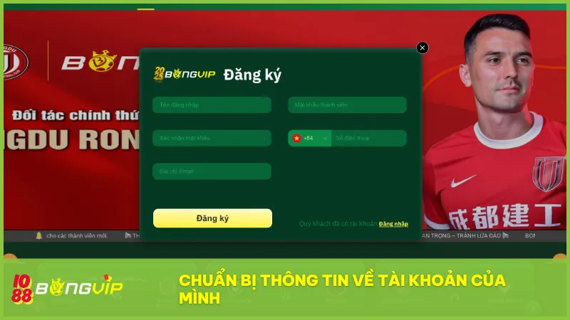 Chuẩn bị đầy đủ thông tin về tài khoản mình cần hỗ trợ